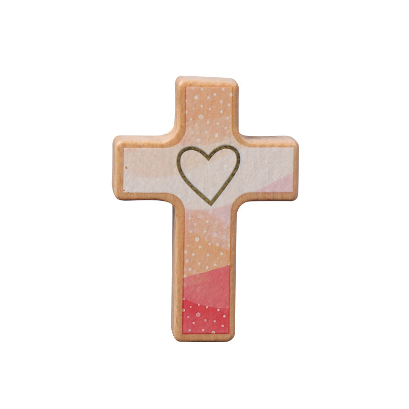 Trumpet cross ornament