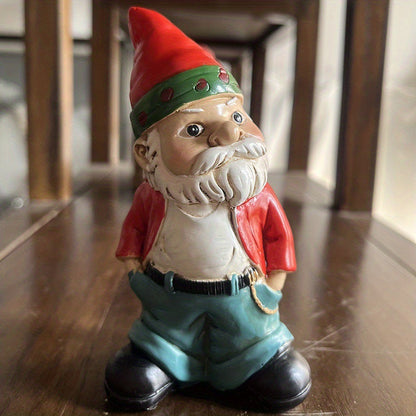 Dwarf Garden Ornament White Beard Old Dwarf Statue Resin Ornament And Statue Dwarf Garden Ornament