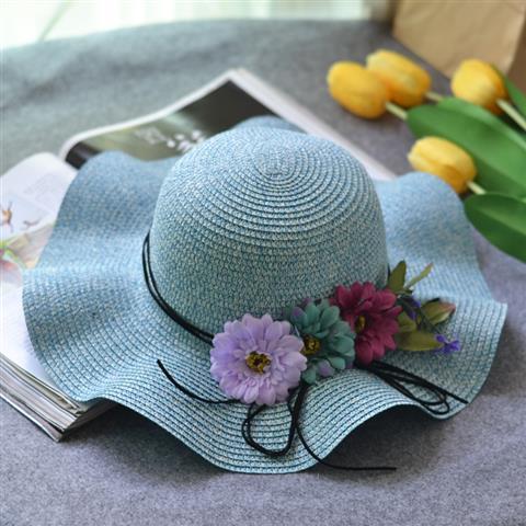 Summer wreath parent-child hat