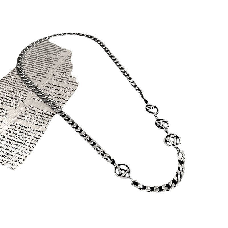 Cuban Chain Hip Hop All-match Ornament Geometric Ornament