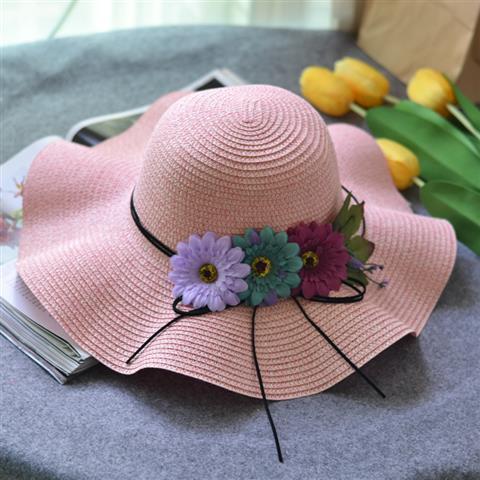 Summer wreath parent-child hat