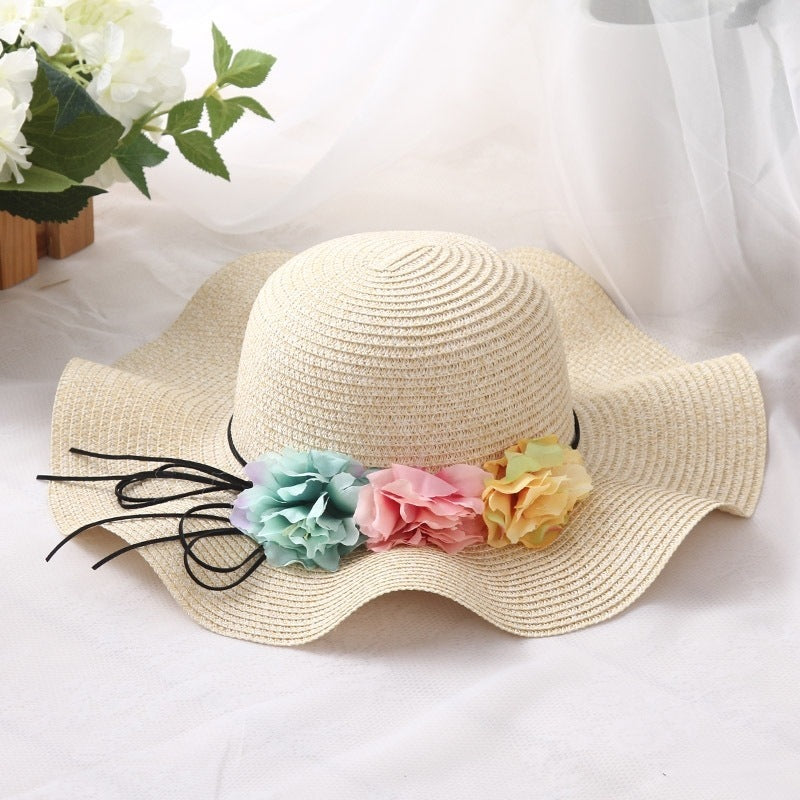 Summer wreath parent-child hat