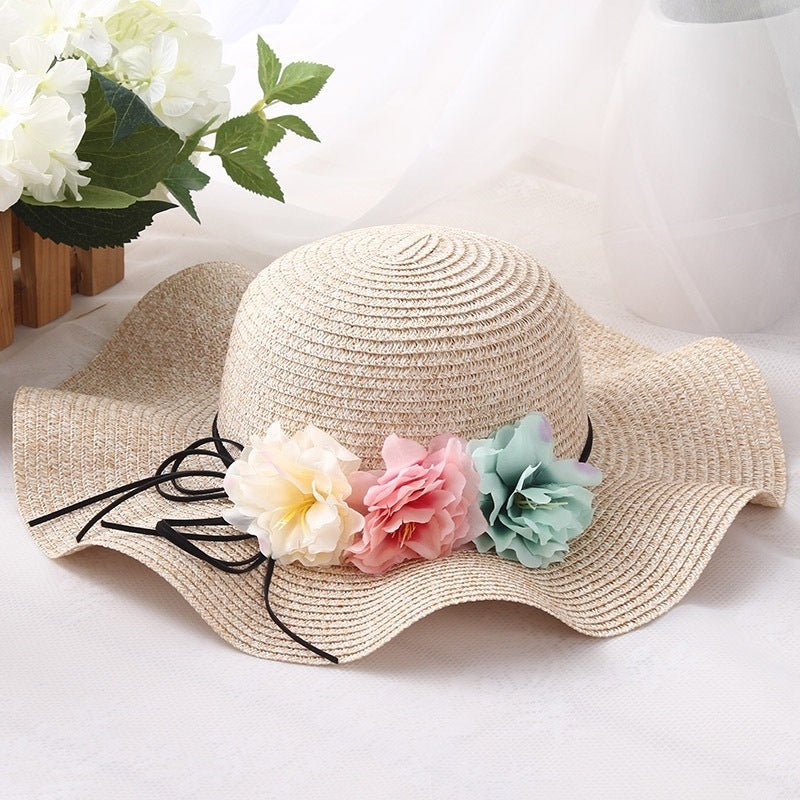 Summer wreath parent-child hat