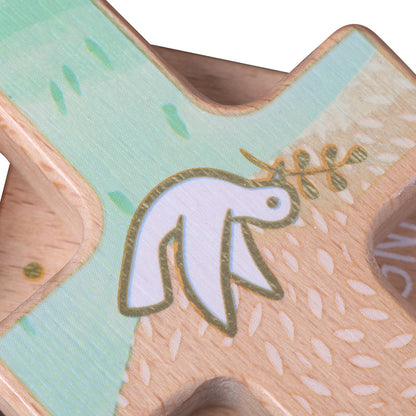 Trumpet cross ornament