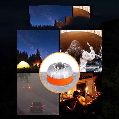 White Light Emergency Light Yellow Light Flashing Light Traffic Strong Magnetism