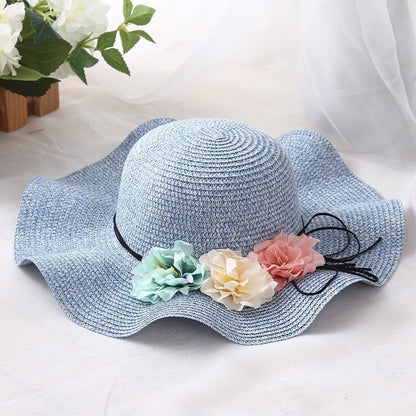 Summer wreath parent-child hat