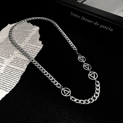 Cuban Chain Hip Hop All-match Ornament Geometric Ornament