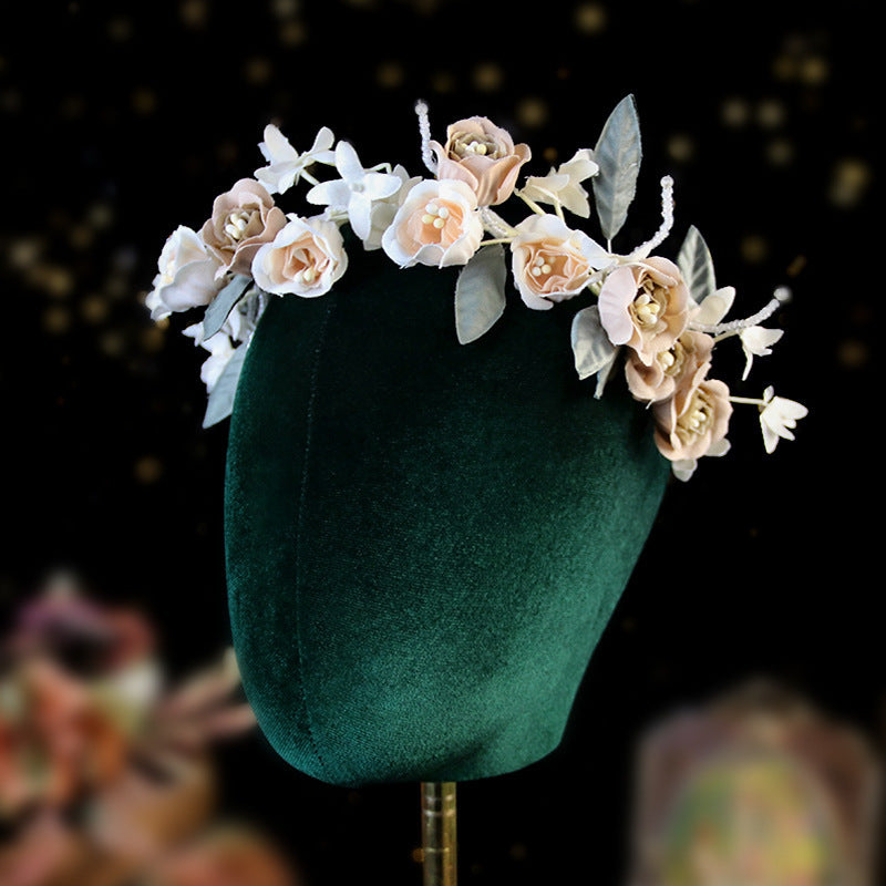 Floral Vintage Wedding Headdress Wreath