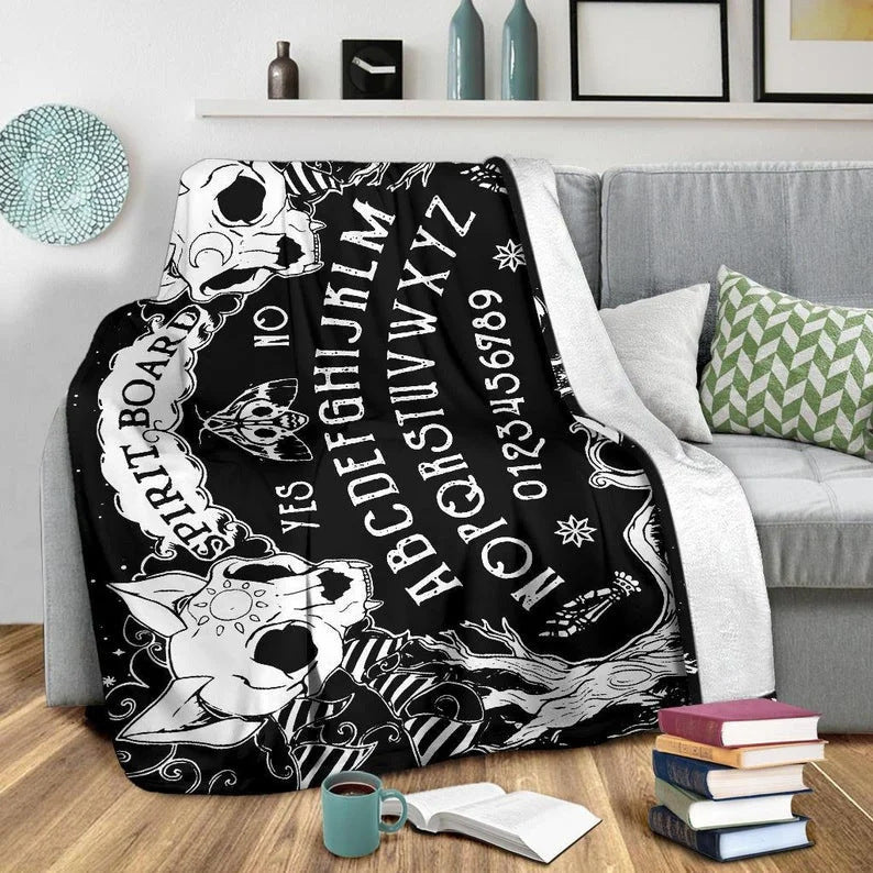 Halloween Witch Blanket Flannel Blanket