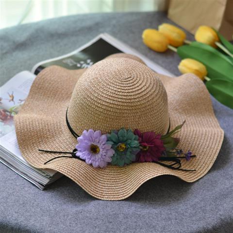 Summer wreath parent-child hat