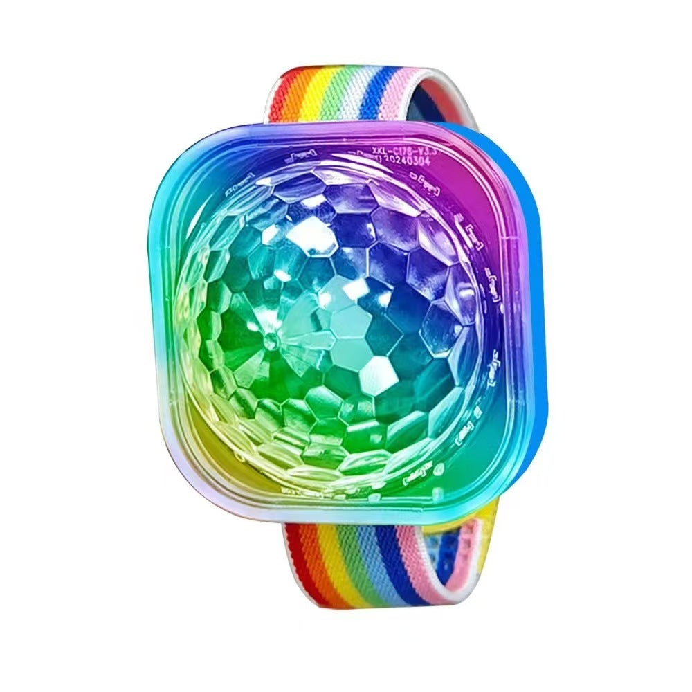 Bracelet Light Disco Light Colorful Voice-activated Sensor Light