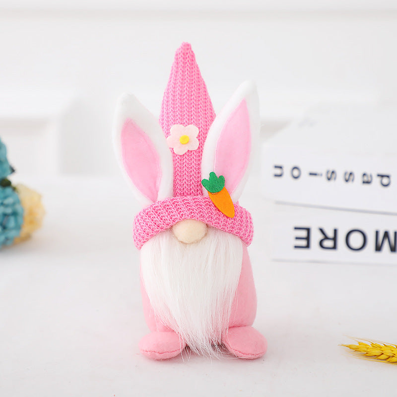Ornament Elf Rabbit Faceless Doll Gnome Doll Ornament Home Decoration