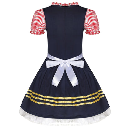 German Oktoberfest Costume Halloween Maid Stage Costume