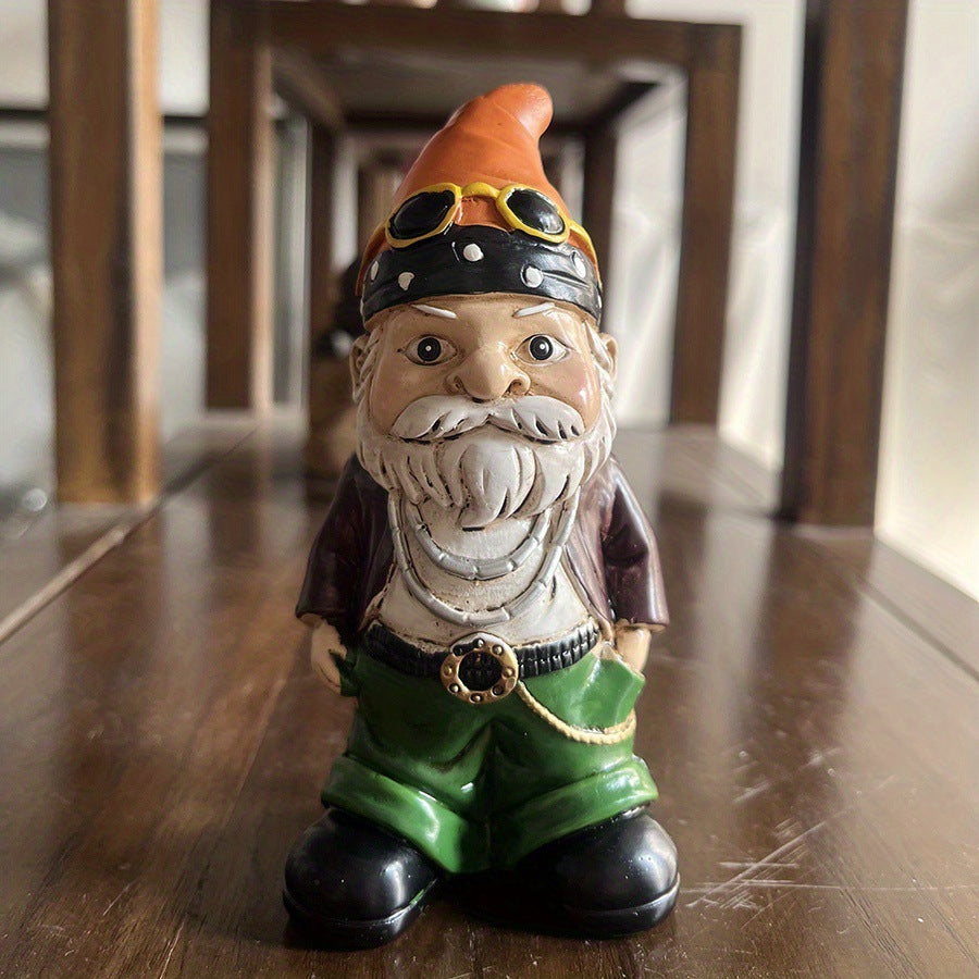 Dwarf Garden Ornament White Beard Old Dwarf Statue Resin Ornament And Statue Dwarf Garden Ornament