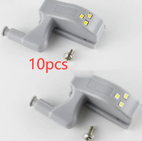 Warm White Light Cabinet Door Intelligent Induction Hydraulic Hinge Lamp