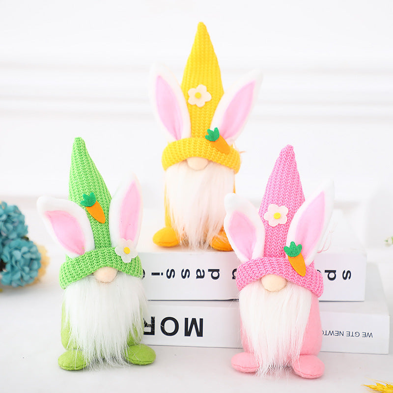 Ornament Elf Rabbit Faceless Doll Gnome Doll Ornament Home Decoration